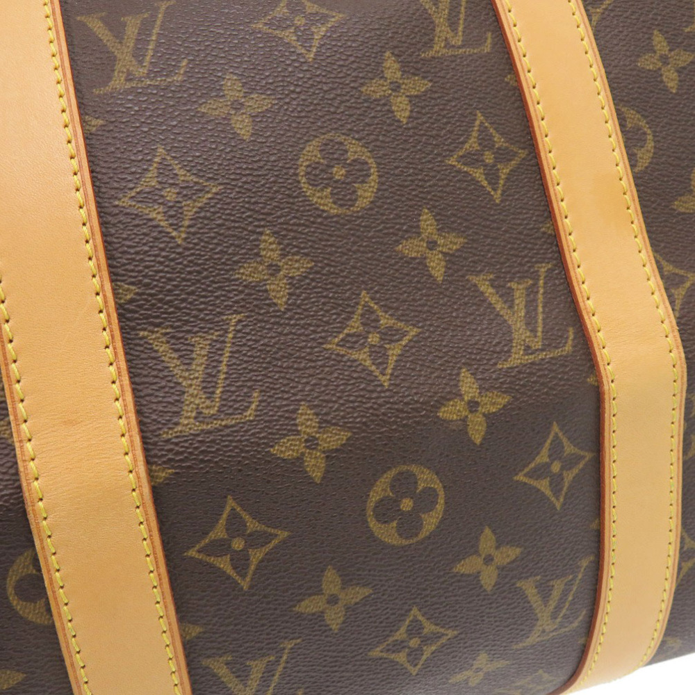 LOUIS VUITTON Authentic Brown Monogram Keepall 50 Boston Bag - Picture 8 of 10